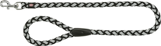 Cavo Reflect pavadys, L-XL 1m/18mm, juodas/atspind.