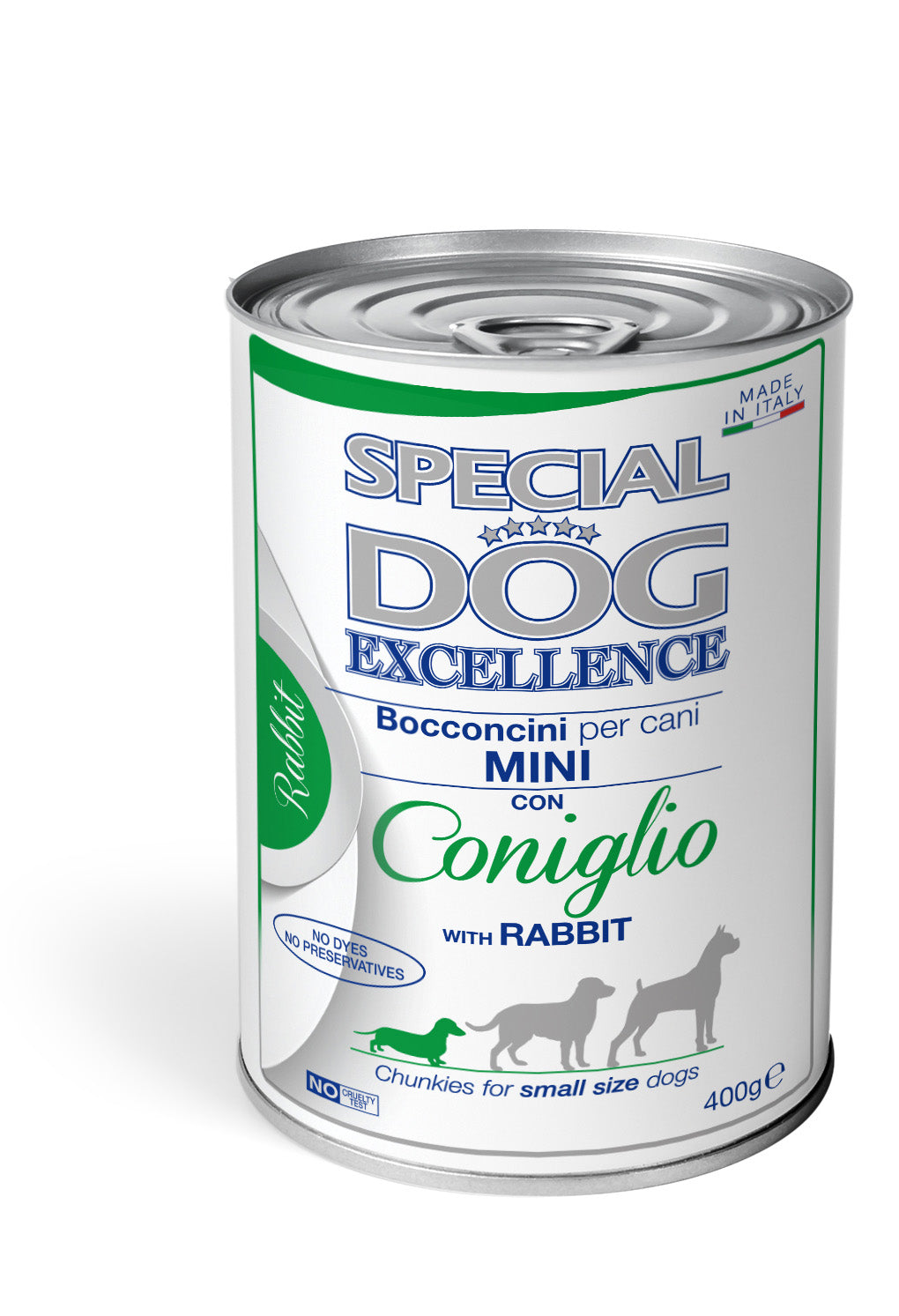 Special Dog Exc. konservai Mini šunims gabalėliai su triušiena 400g