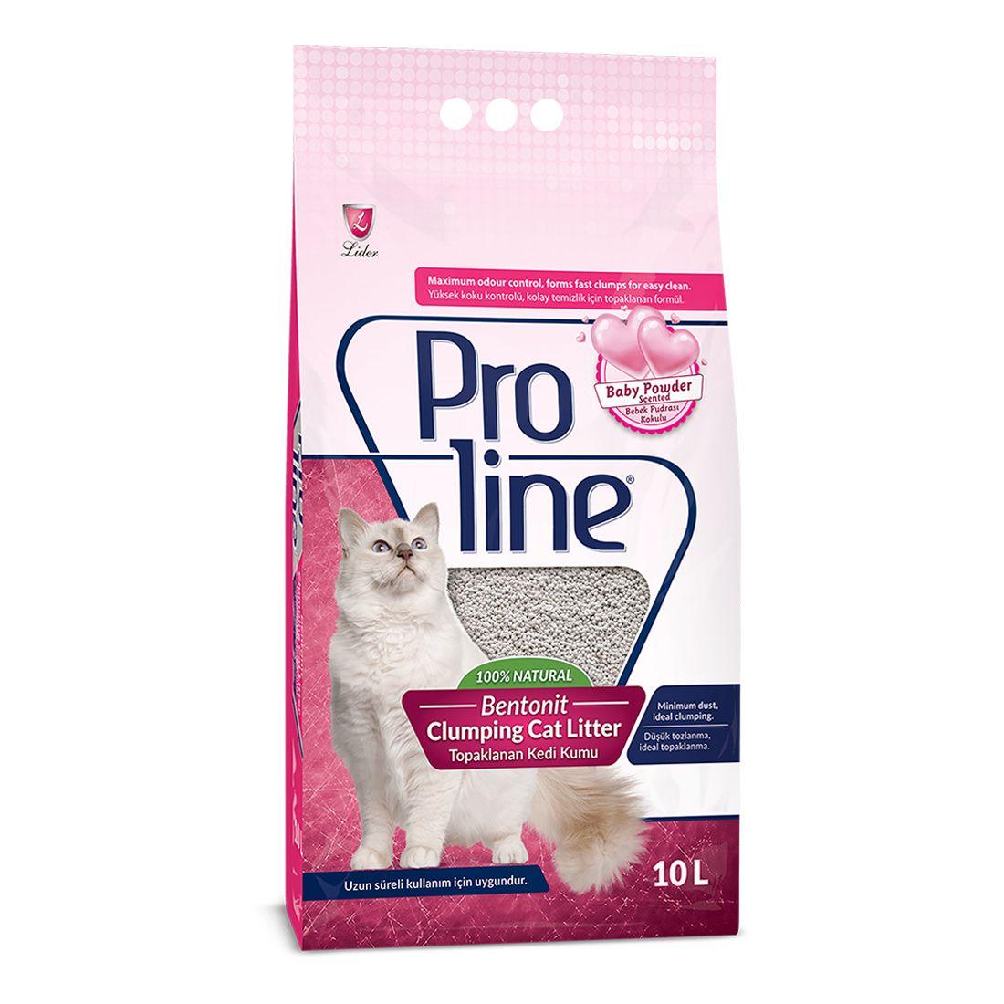 ProLine kačių kraikas Baby powder 10l