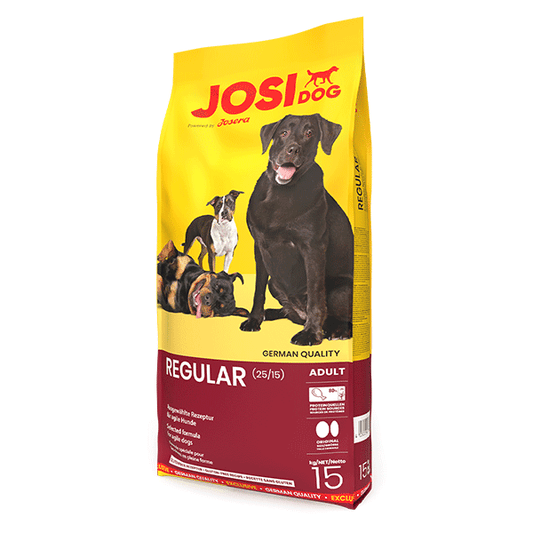 JosiDog Regular sausas šunų maistas, 15 kg