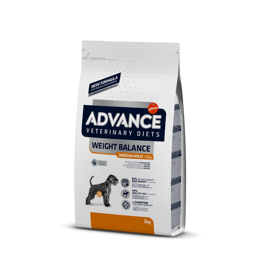 Advance Veterinary Diets Weight Balance suņu sausā barība suņiem ar lieko svaru