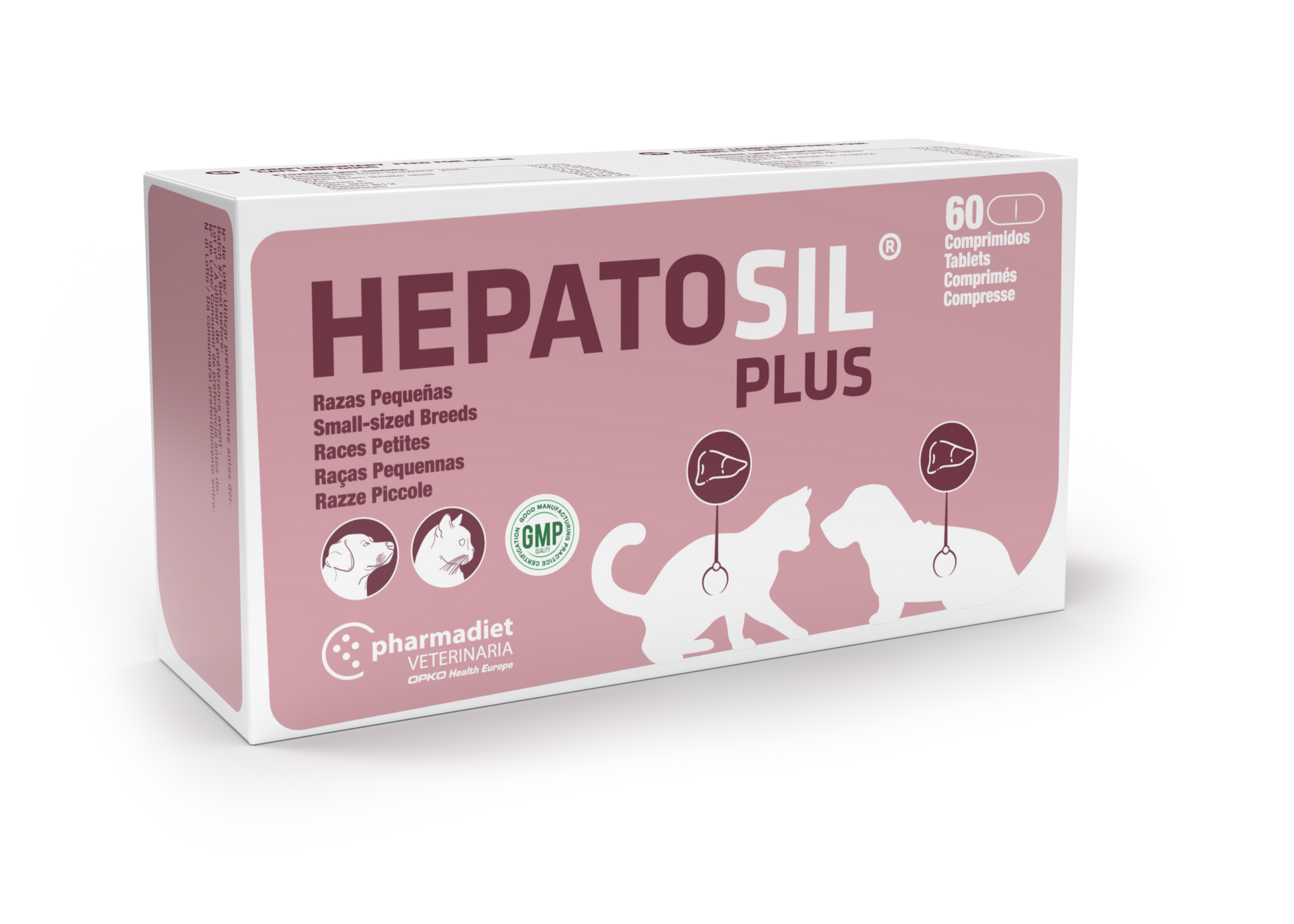 Hepatosil Plus Small Dogs&Cats Pašaro papildas kepenims mažųjų veislių šunims ir katėms N60