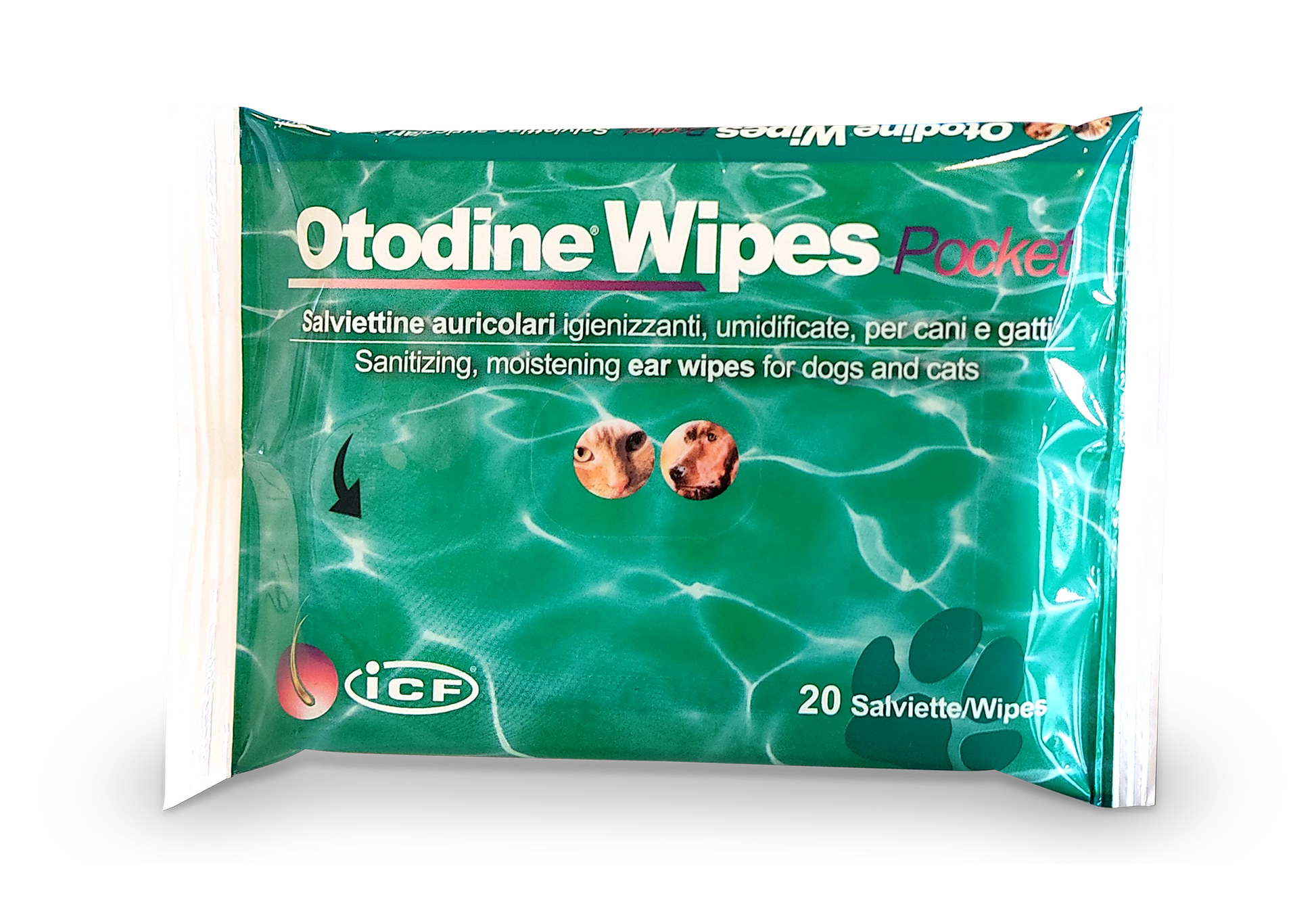 Otodine Wipes Dezinfekuojančios servetėlės N20