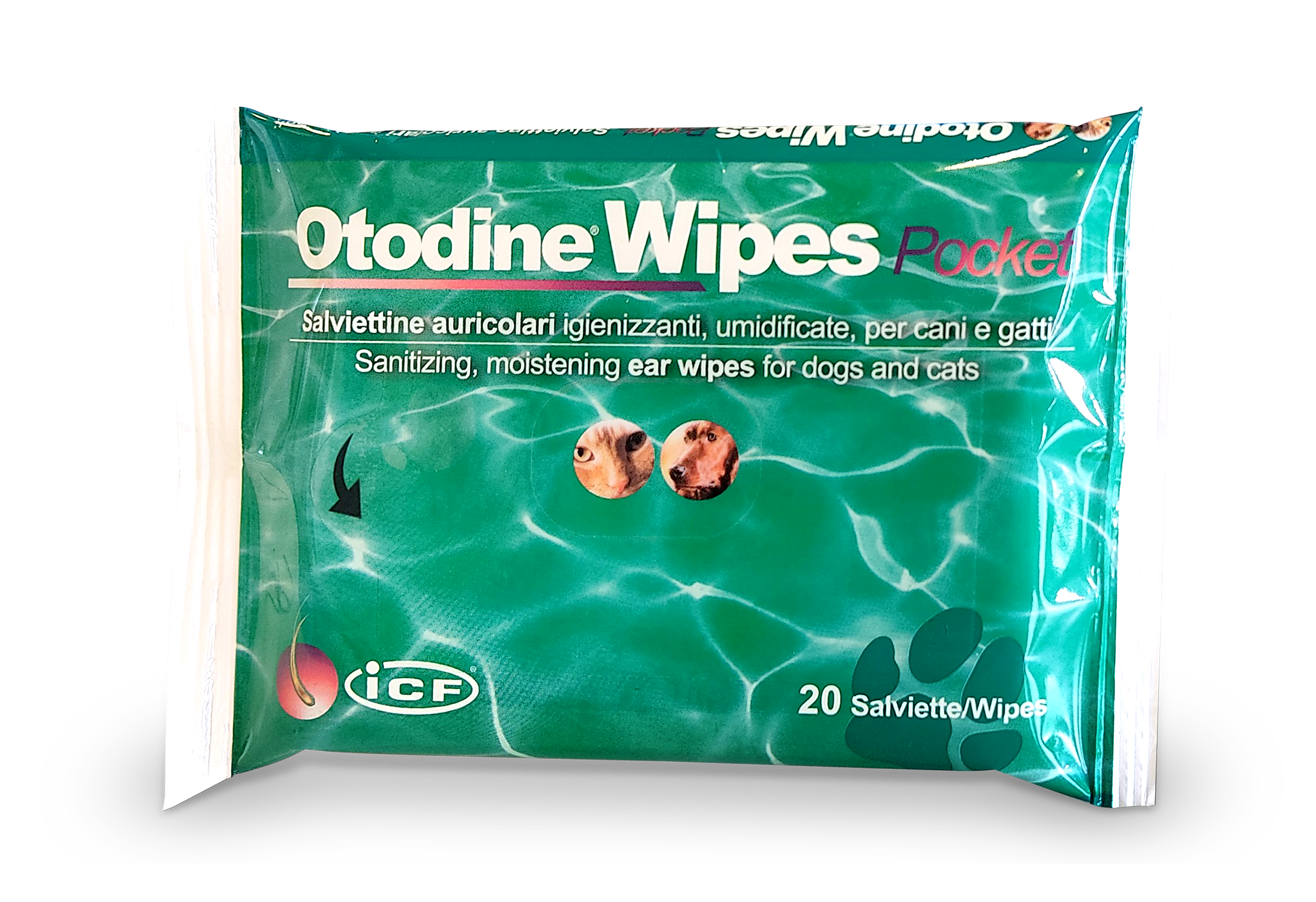 Otodine Wipes Dezinfekuojančios servetėlės N20