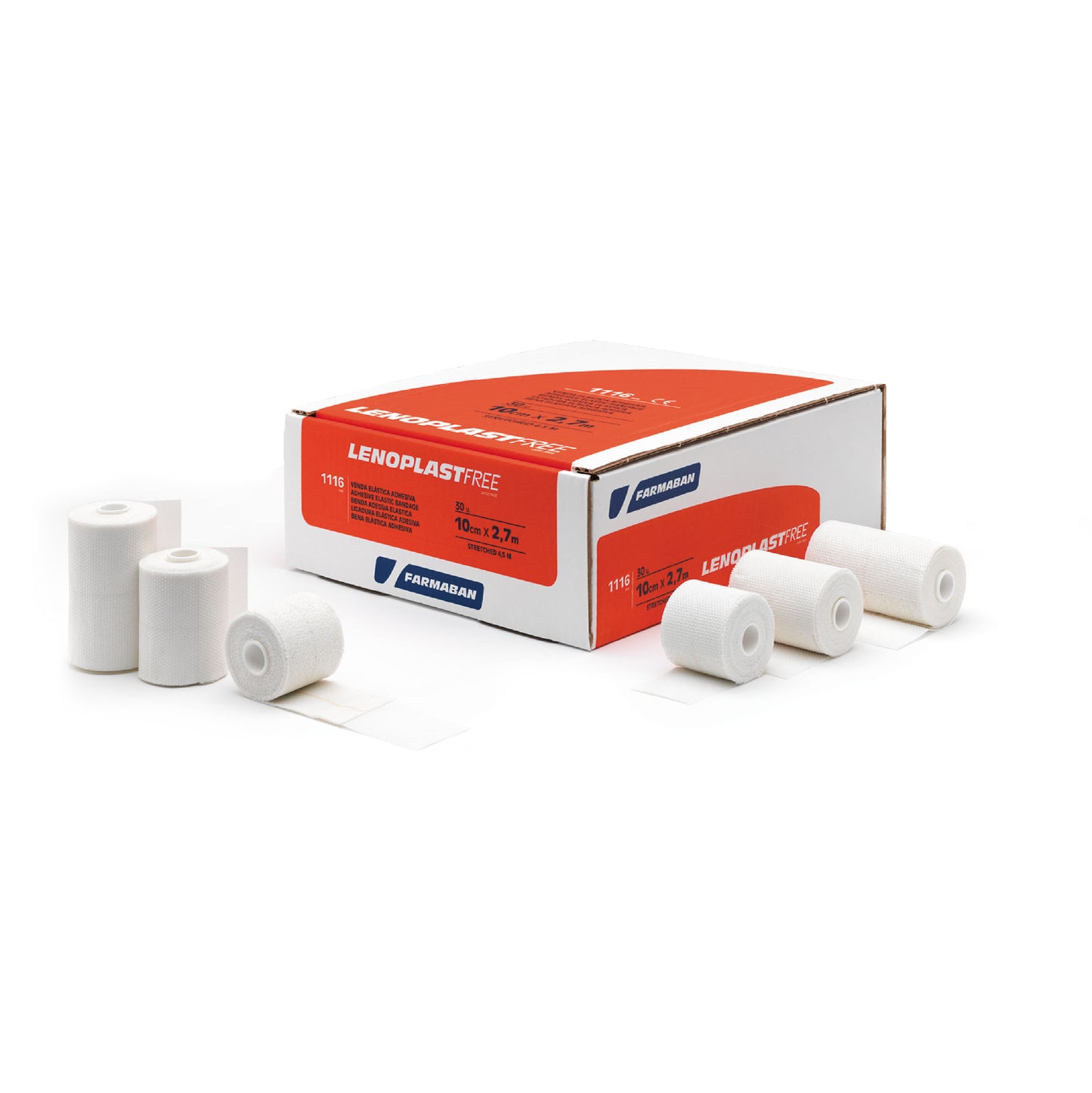 LENOPLAST (1108) free EH Tvarstis 5 cm x 2,7 m (4,5m) INT. N1