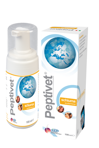 Peptivet Soluzione Euderminės putos neutralizuojančios sudirgimus 100 ml