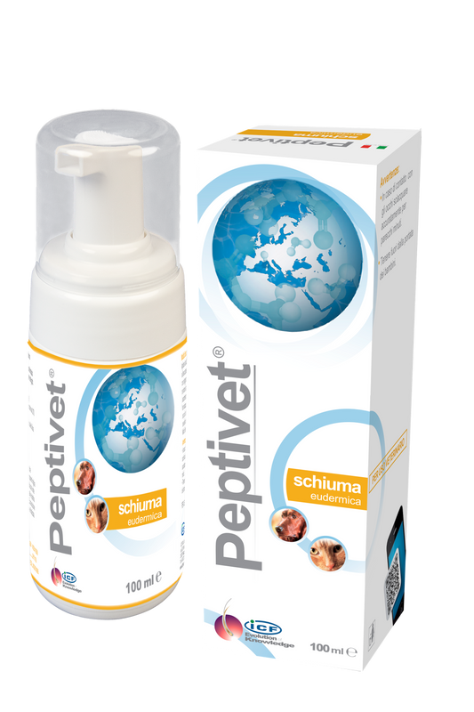 Peptivet Soluzione Euderminės putos neutralizuojančios sudirgimus 100 ml