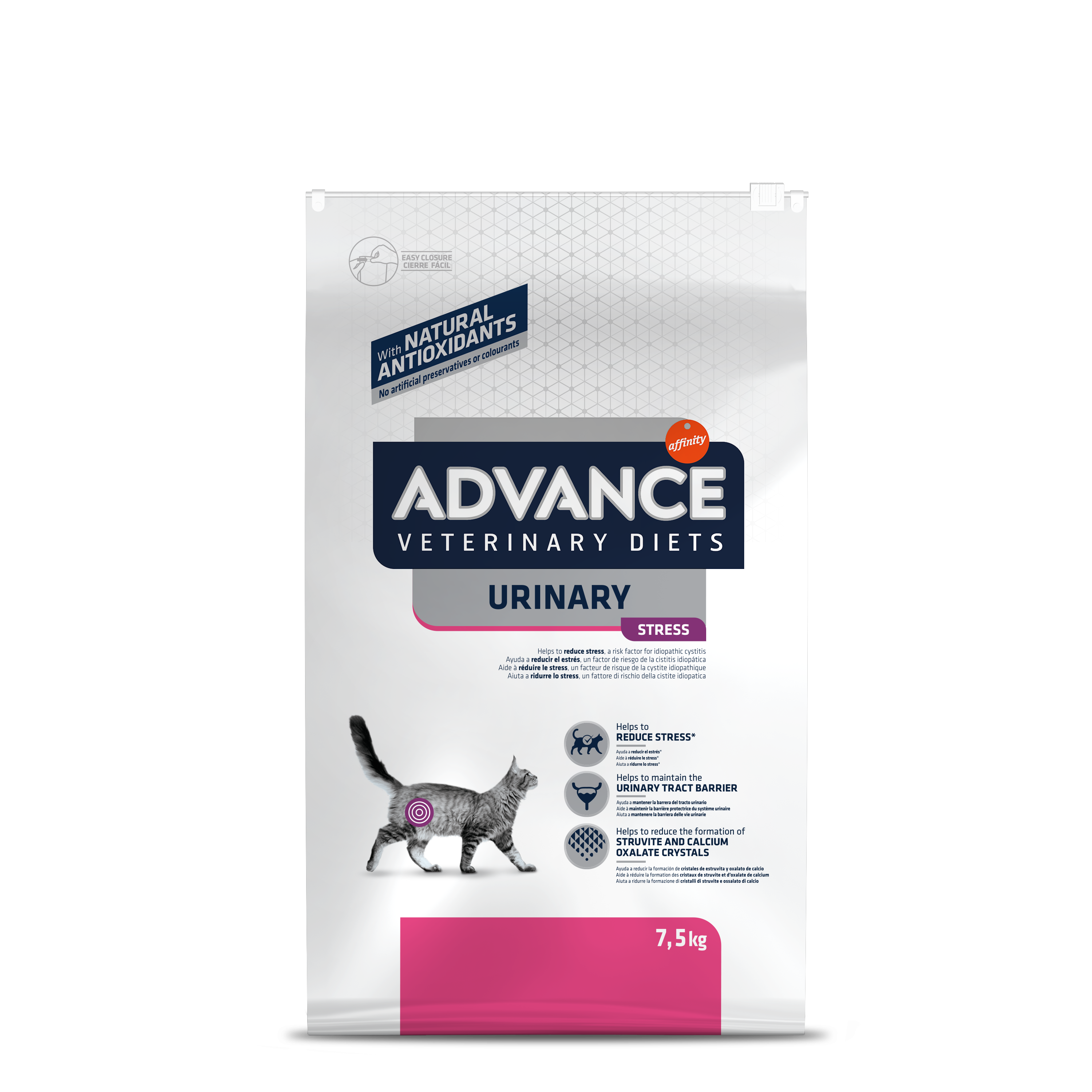 Advance Veterinary Diets Urinary Stress Cat  7,5 kg