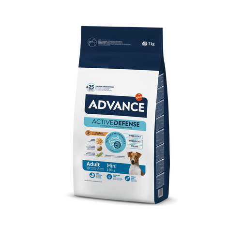 Advance Mini Adult Sausas maistas mažų veislių šunims 3kg