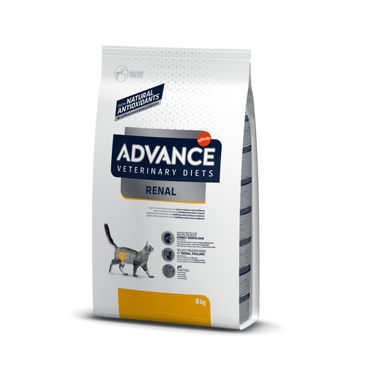 Advance Veterinary Diets Renal Sausas maistas katėms, sergančioms inkstų ligomis 8 kg