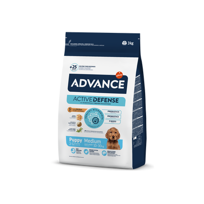 Advance Puppy Medium Sausas maistas vidutinių veislių šuniukams 3 kg