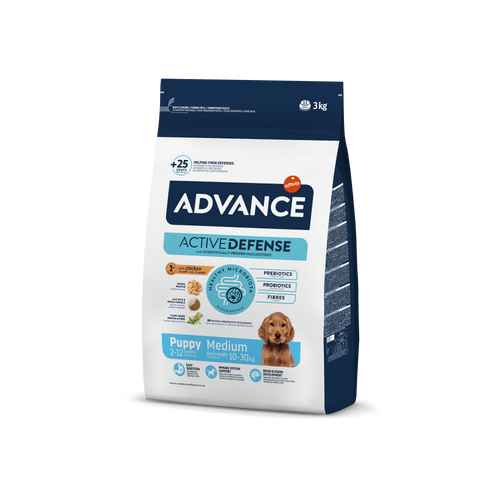 Advance Puppy Medium Sausas maistas vidutinių veislių šuniukams 3 kg