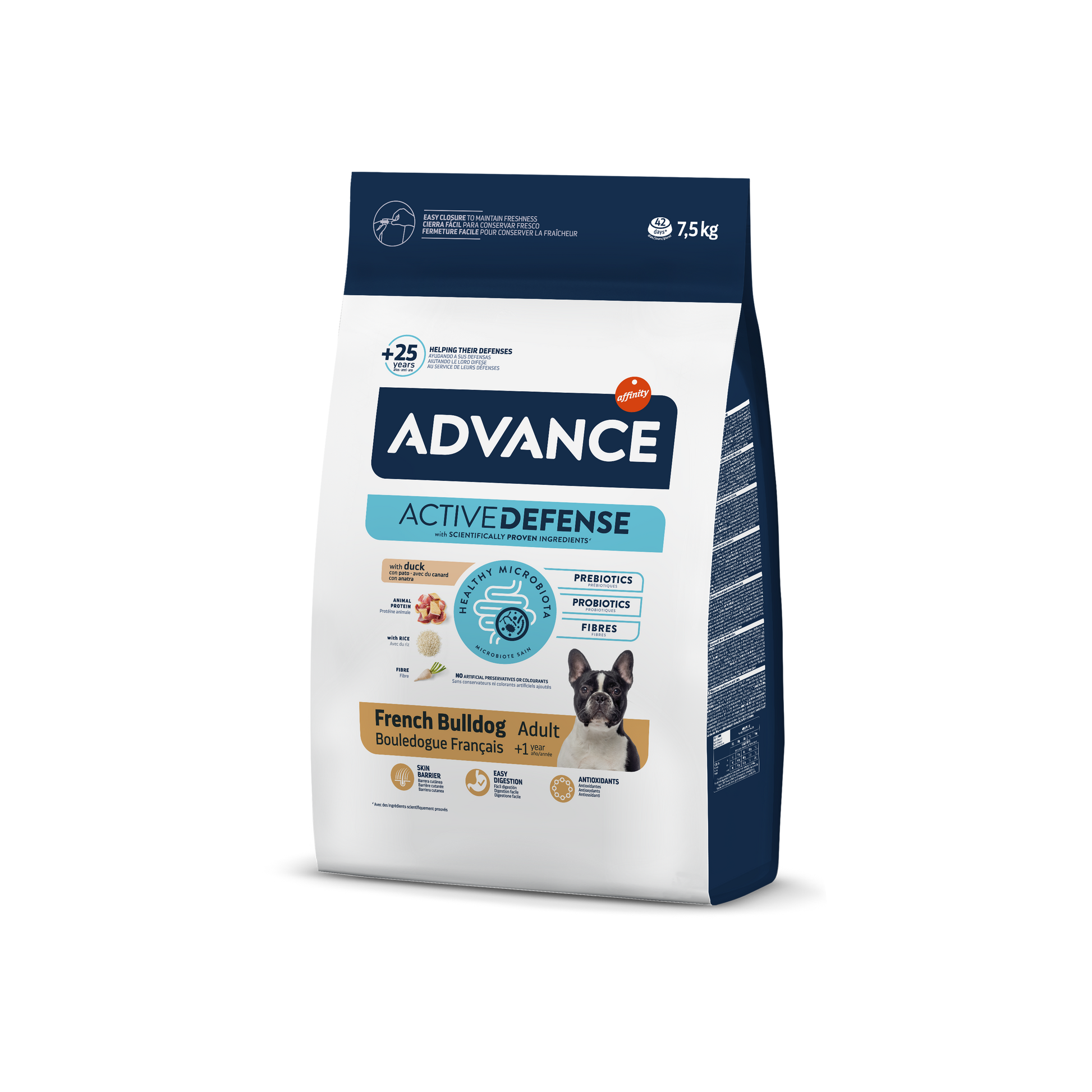 Advance French Bulldog Sausas maistas prancūzų buldogams 7,5 kg