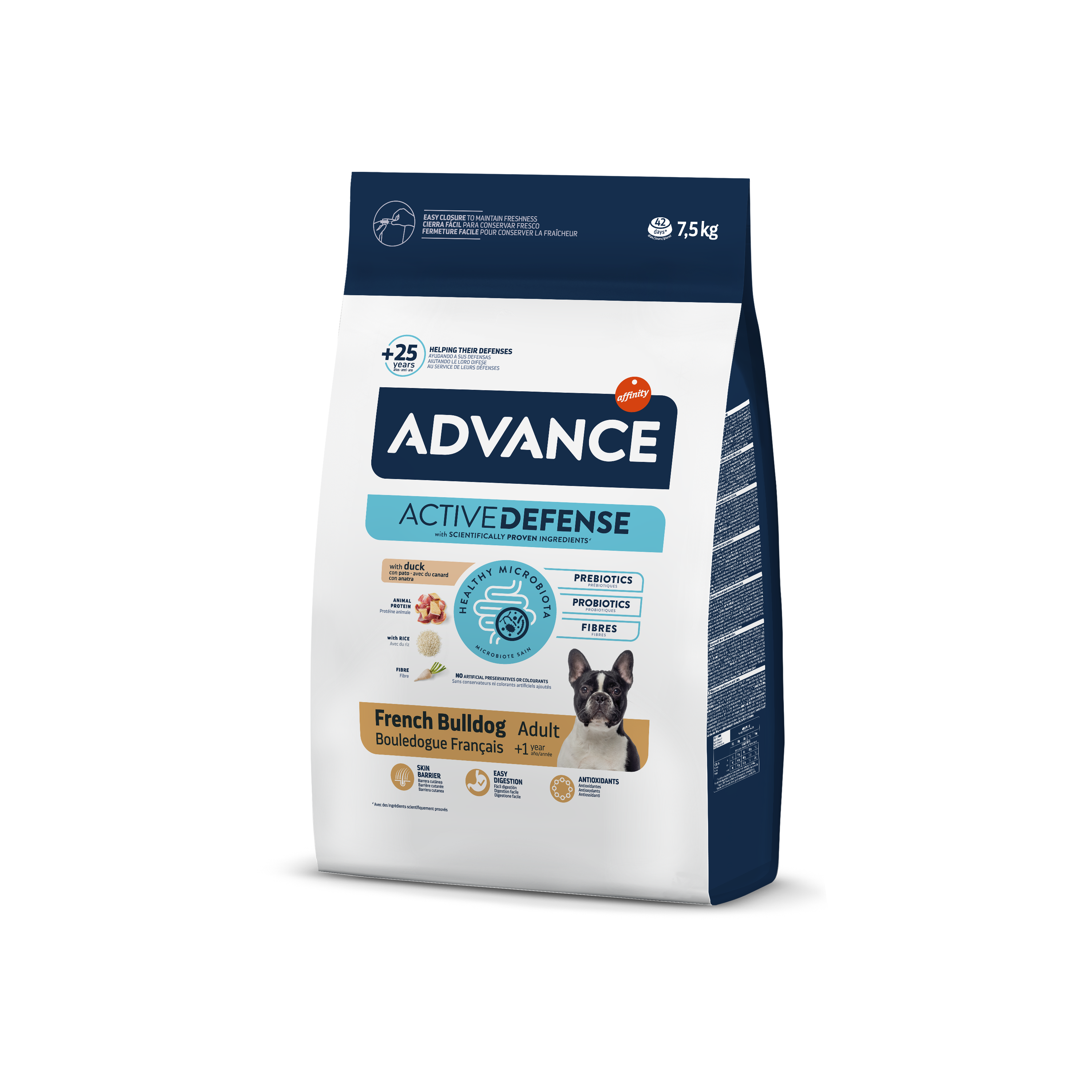 Advance French Bulldog Sausas maistas prancūzų buldogams 7,5 kg