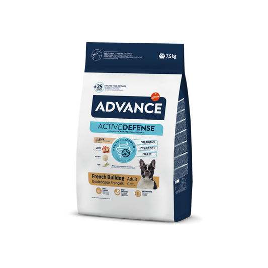 Advance French Bulldog Sausas maistas prancūzų buldogams 7,5 kg