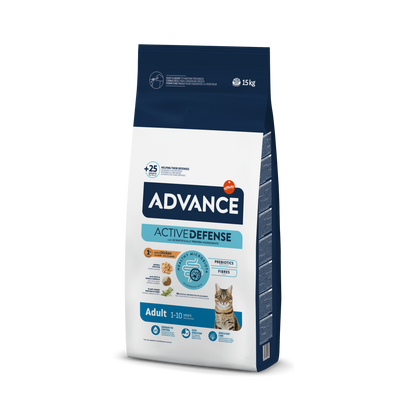 Advance Adult Cat Chicken&Rice Sausas pašaras su vištiena ir ryžiais suaugusioms katėms – 15kg