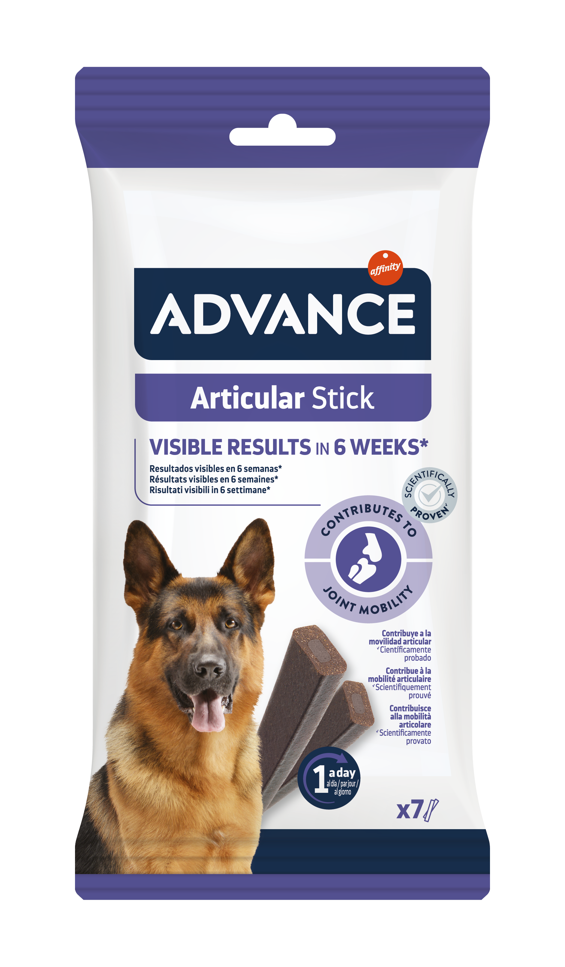 Advance Articular Care Stick Skanėstai šunų sąnariams stiprinti 155 g