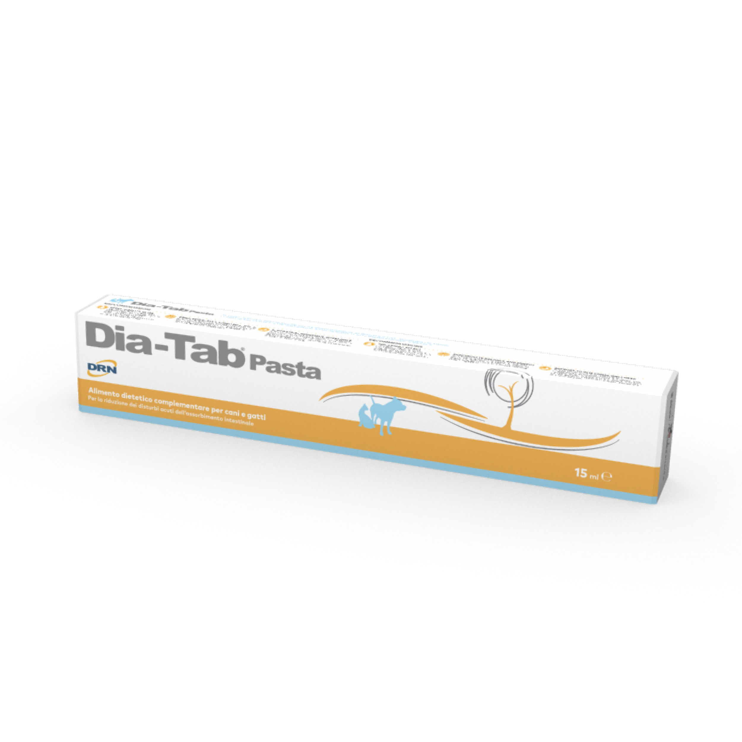 Dia Tab pasta Papildai katėms ir šunims esant ūmiems žarnyno absorbcijos sutrikimams 15 ml