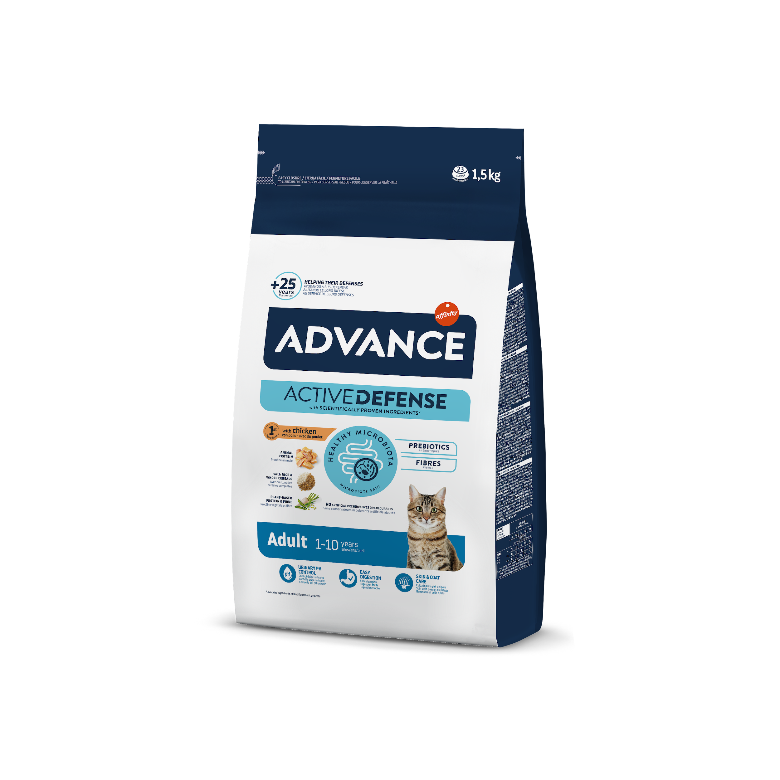 Advance Adult Cat Chicken&Rice Sausas pašaras su vištiena ir ryžiais suaugusioms katėms 15 kg