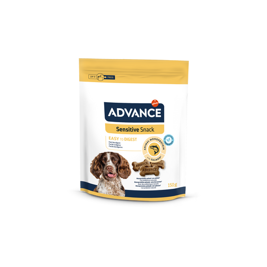 Advance Sensitive Snack Skanėstas jautrų skrandį turintiems šunims 150 g