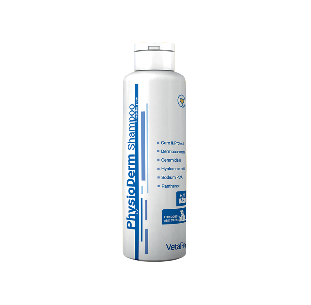 PhysioDerm Shampoo Švelnaus poveikio šampūnas šunims ir katėms 250 ml