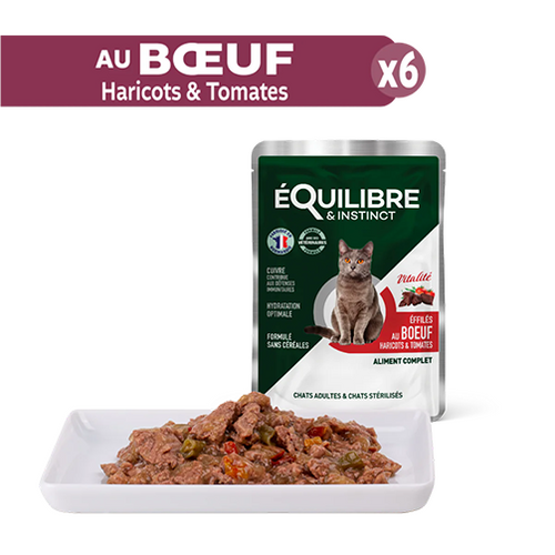 Equilibre Multipack Ster konservi sterilizētiem kaķiem 24x85g