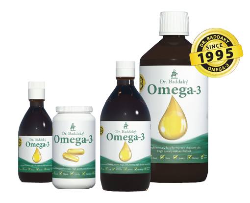 Dr. Baddaky® Omega-3 Žuvų taukai šunims