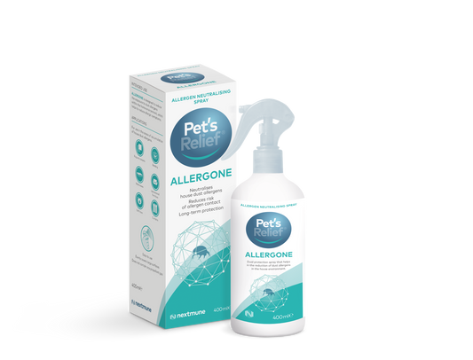 Pet's Relief® Allergone Purškalas dulkių erkučių alergenams 400 ml