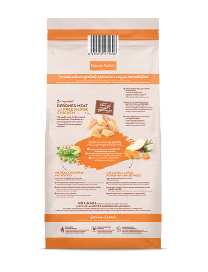 Nature's Variety bezgraudu sterilizēta kaķu barība (ar vistu) 7 kg