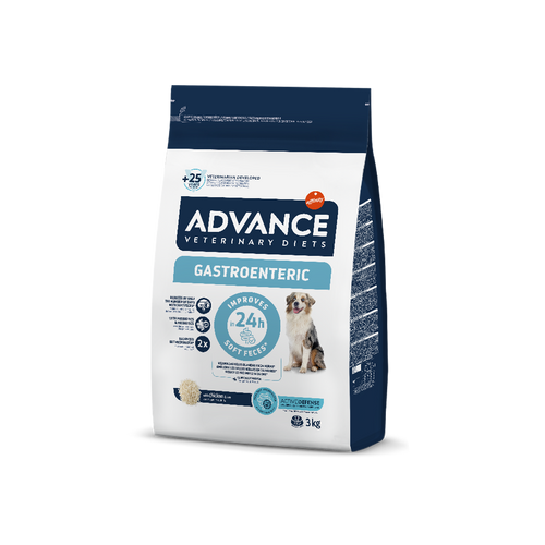 Advance Veterinary Diets Gastroenteric Dog Sausas maistas šunims turintiems jautrų virškinamąjį traktą 3 kg