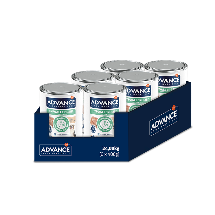 WET Hypoallergenic Dog (antiena), 400 g