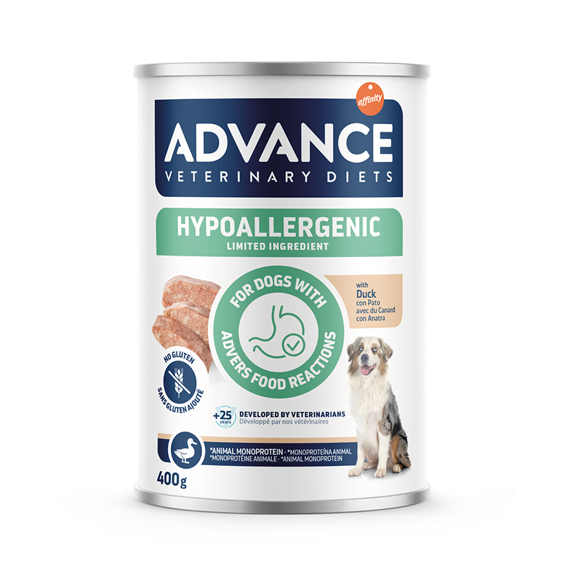 WET Hypoallergenic Dog (antiena), 400 g