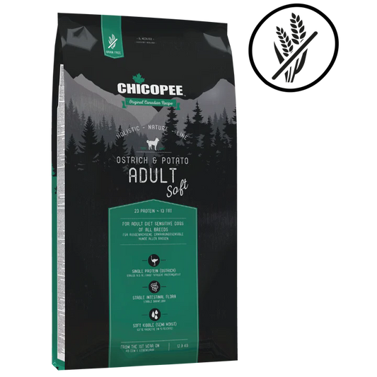 CHICOPEE HNL Holistic Nature Line Adult Maxi Ostrich & Potato Soft
