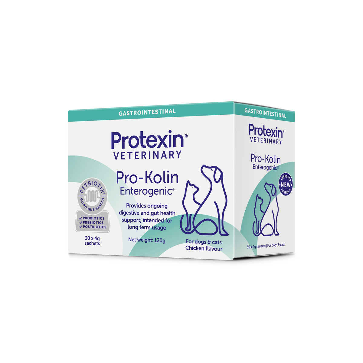 Protexin Pro-Kolin Enterogenic papildas žarnynui šunims ir katėms 4 g N30