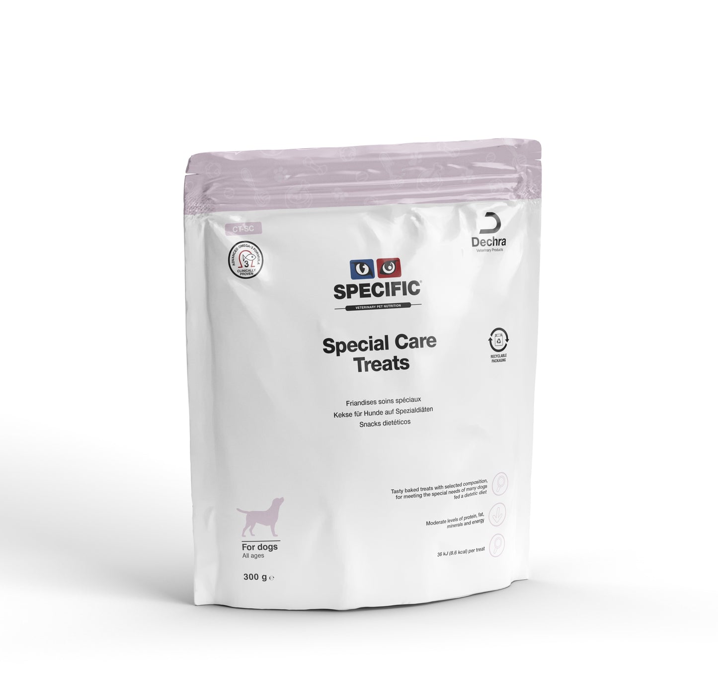 SPECIFIC CT-SC specialios paskirties skanėstai šunims 300 g