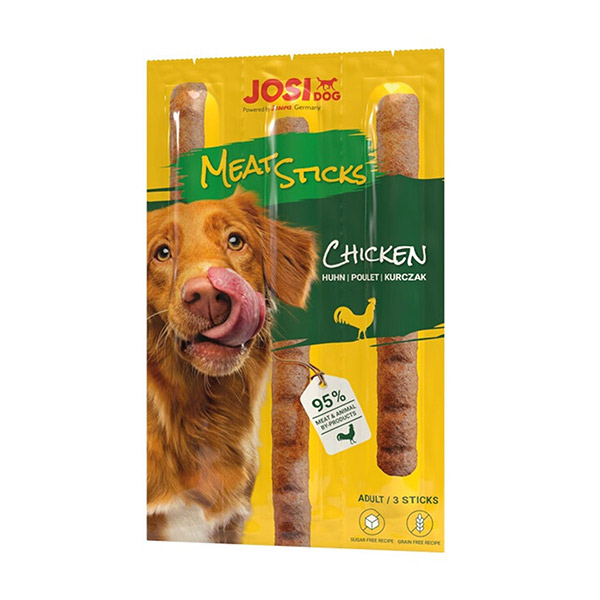 JosiDog Meat Sticks vištienos skanėstai šunims, 33 g