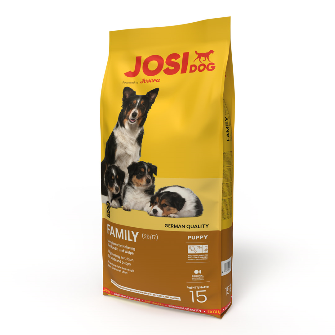 JosiDog Family sausas šunų maistas, 15 kg