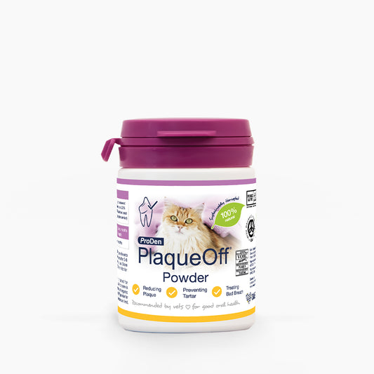 ProDen PlaqueOff® papildas burnos higienai katėms 40 g