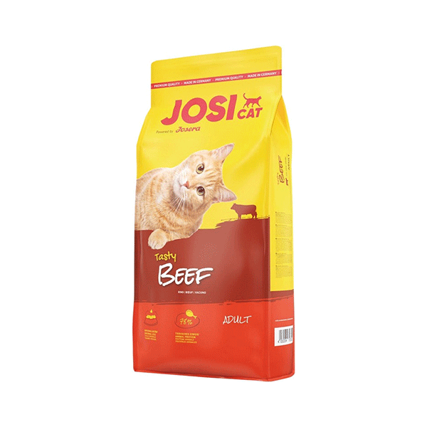 JosiCat Tasty Beef sausas maistas katėms su jautiena, 1,9 kg