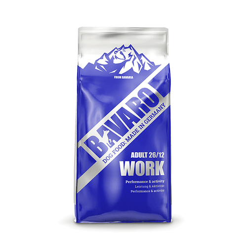 Bavaro Work sausas maistas šunims, 18 kg
