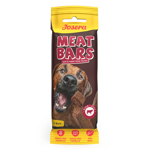 Josera Meat Bars Beef jautienos skanėstai šunims, 40 g
