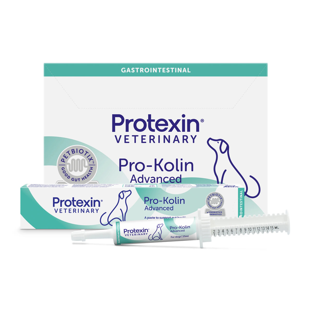 Protexin Pro-Kolin Advanced+ probiotinė pasta šunims 15 ml