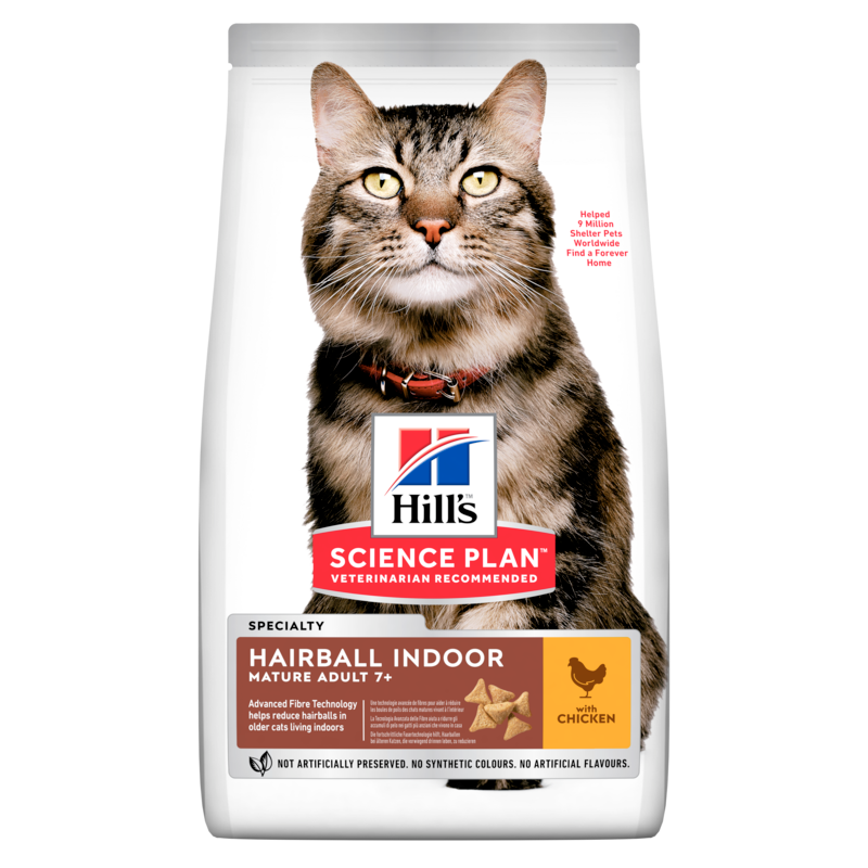 SP Feline Senior Hairball & Indoor Chicken