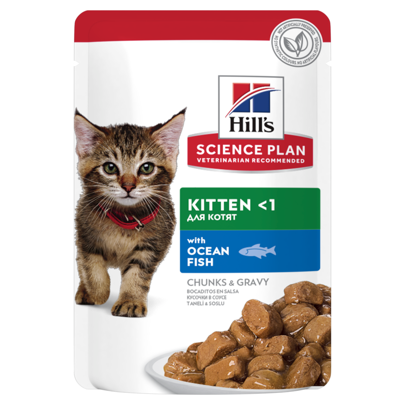SP Feline Kitten Ocean Fish 12x85g pouch