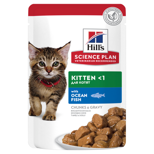 SP Feline Kitten Ocean Fish 12x85g pouch