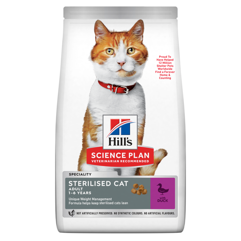 SP Feline Sterilised Adult Duck