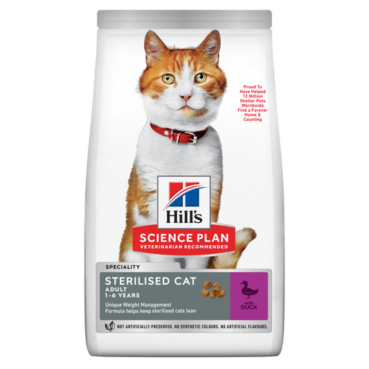 SP Feline Sterilised Adult Duck