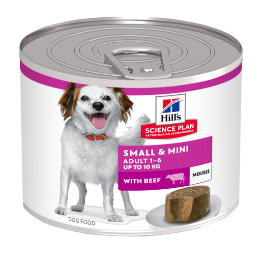 SP Canine Adult Mousse Sm&Min Beef 200g