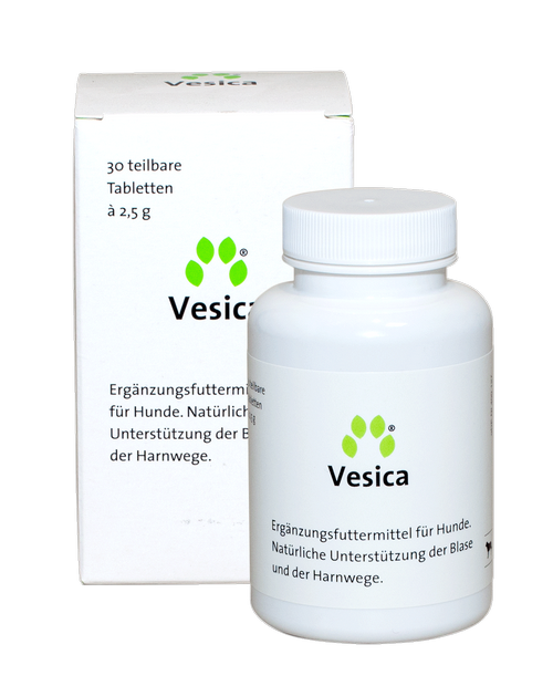 VESICA, barības piedeva suņiem urīnpūšļa un urīnceļu darbības atbalstam