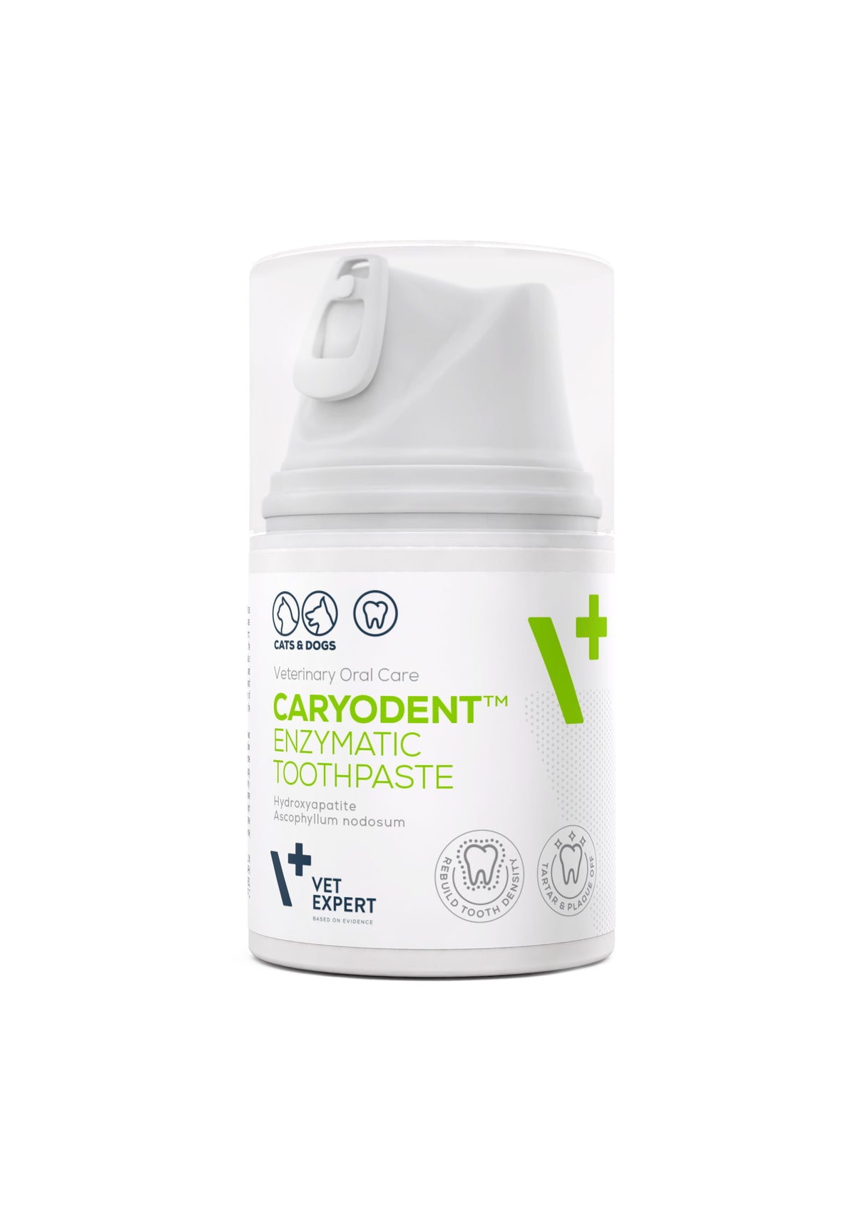 Caryodent Enzymatic fermentinė dantų pasta šunims ir katėms 50 ml